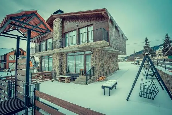 სამსაძინებლიანი კოტეჯი ბაკურიანში K-5-3B ფოტო 14