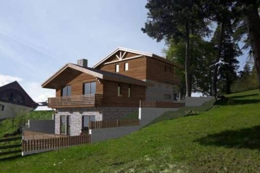 k-7 სამსაძინებლიანი კოტეჯები ბაკურიანში